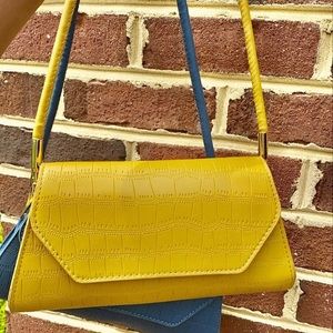 Lemon x Sky Blue Fashion Bag